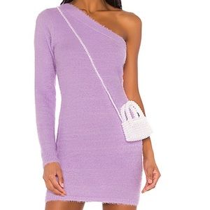 Lovers + Friends Rachel Micro Purse in Clear